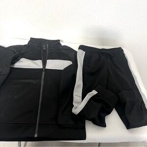 Athletic Works Boys Active Track Jacket and Pants Set Pants XS Jacket S EUC